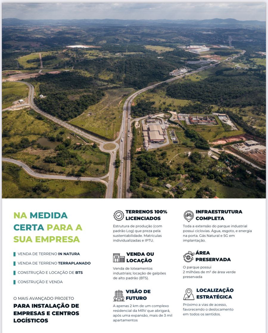 Industrial - Venda - Parque Industrial de Betim - Betim - MG